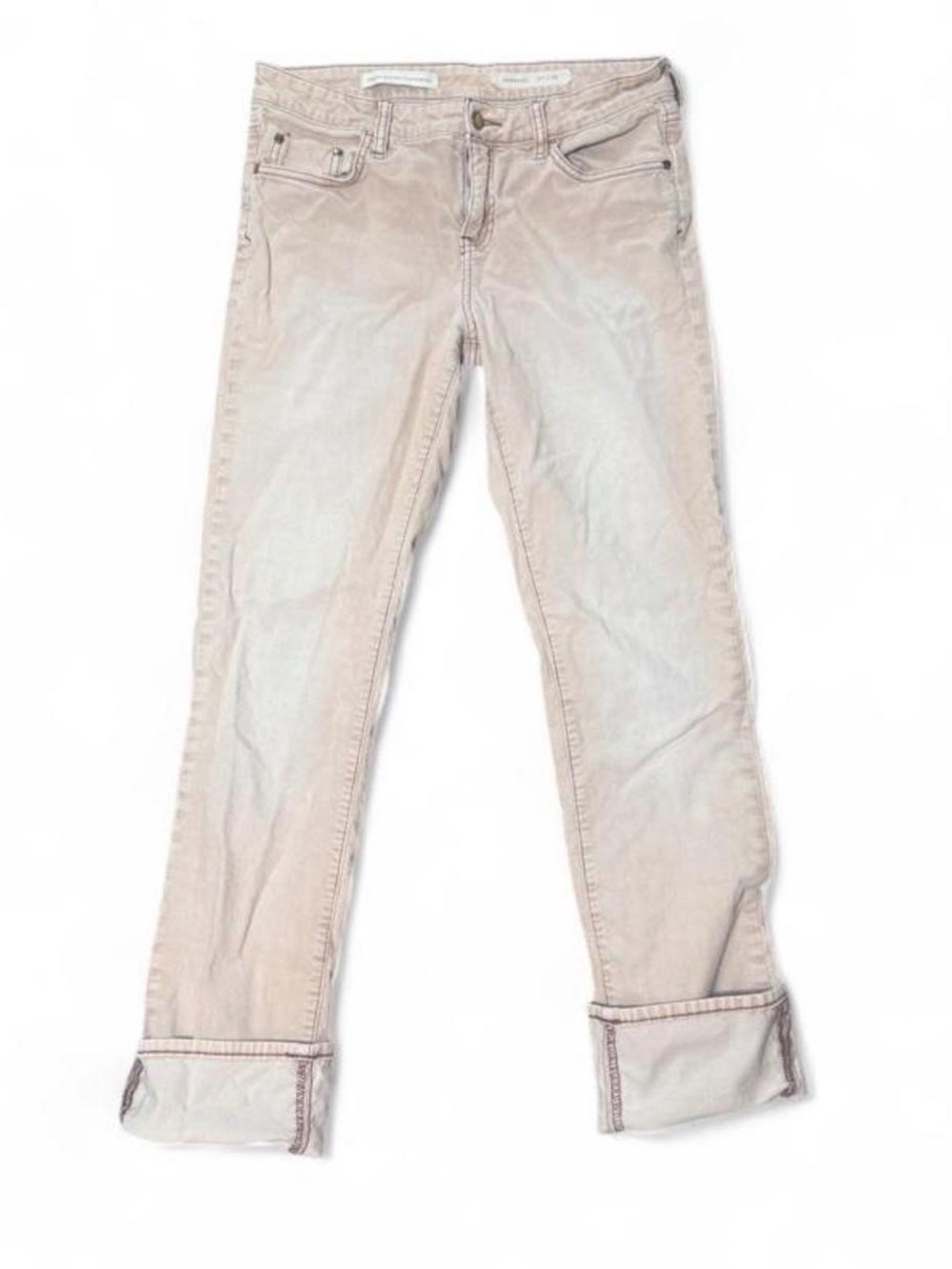 Pilcro Letterpress corduroy 29” pink Parallel pants